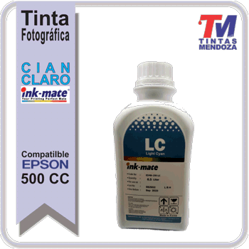 Tinta Ink-MateEpson Cian Claro x 500cc