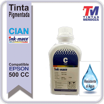 Tinta Ink-Mate Cian pigmentadaEpson 500 ml