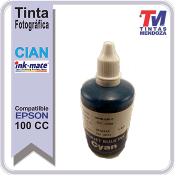 Tinta Ink-Mate para Epson Cian x 100cc