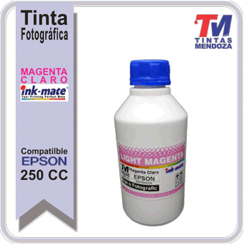 Tinta Ink-Mate para Epson Magenta Claro x 250cc