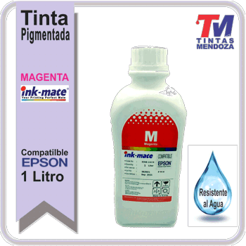 Tinta Ink-Mate Magenta pigmentada para Epson 1 lit