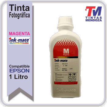 Tinta Ink-Mate para Epson Magenta x 1000cc