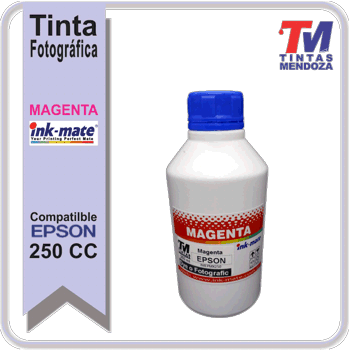 Tinta Ink-Mate para Epson Magenta x 250cc