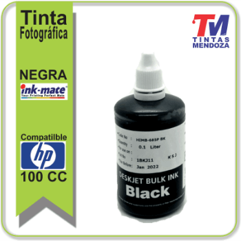 Tinta Ink-MateHP Negra Fotográfica x 100cc