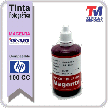 Tinta Ink-Mate para HP Magenta x 100cc