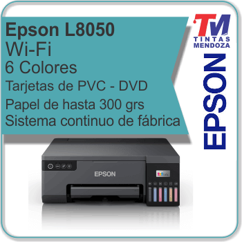 Impresora Fotográfica Inalámbrica EcoTank L8050