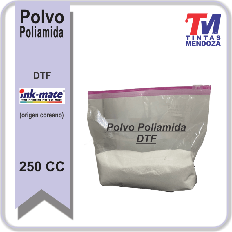 Polvo Powder Poliamida DTF Ink-Mate x 250grs