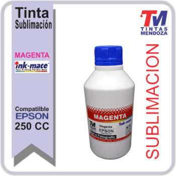 Tinta Ink-Mate Sublimacion Magenta x 250cc