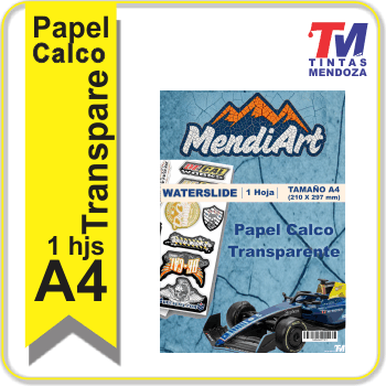Papel Calco Transparente MendiArt A4 x 1 hoja