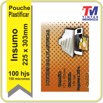 Pouches para Plastificar 225x303mm x 100 hjs.