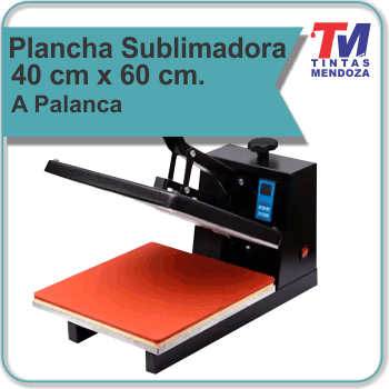 Plancha Sublimadora 40 cm x 60 cm.