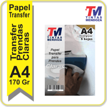 Papel Transfer Light TM x 5 hjs