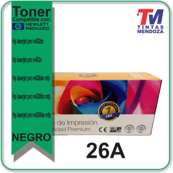 Toner TM CF226aHP M402 / M426 Negro