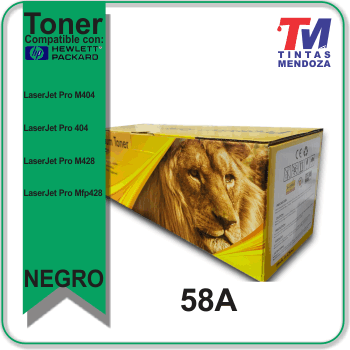 Toner TM CF258A sin chip