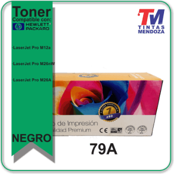 Toner TM CF279A para HP M12, M26A, M26NW