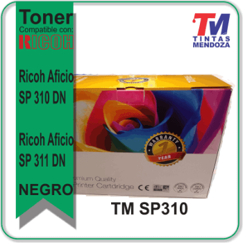 Toner TM SP310 para RICOH AFICIO SP 310 DN / 311