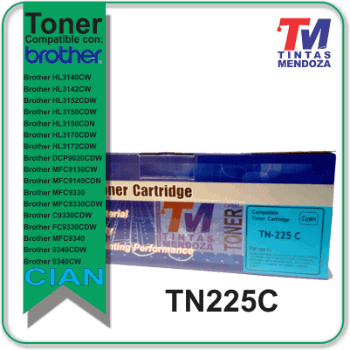 Toner TM TN225 Cian para Brother